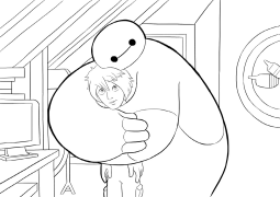 Big Hero 6 Kuchorea Mkondoni